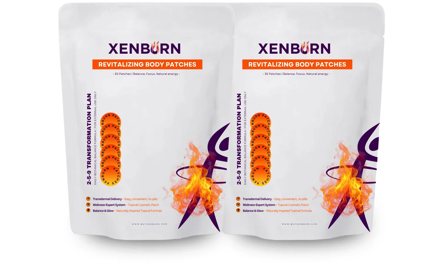 XenBurn wellness patches